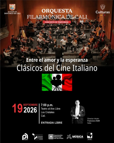 La m&uacute;sica del cine italiano cobra vida en Los Cristales