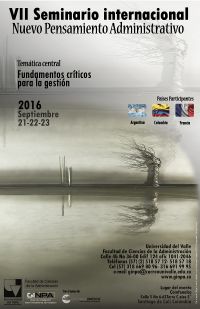 Desde hoy, Seminario Internacional Nuevo Pensamiento Administrativo