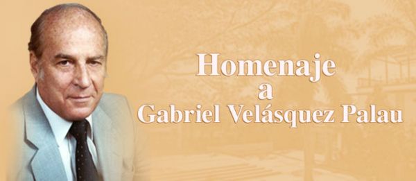 Homenaje a Gabriel Vel&aacute;squez Palau