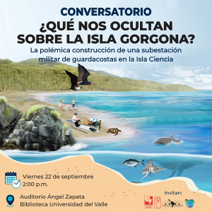 Conversatorio: Lo que nos ocultan de la Isla Gorgona