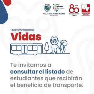 Publicaci&oacute;n del Listado de Beneficiarios Subsidio de Transporte Transformando Vidas - Tarjetas MIO 2025