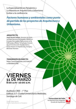 Factores humanos y ambientales en proyectos de arquitectura y urbanismo