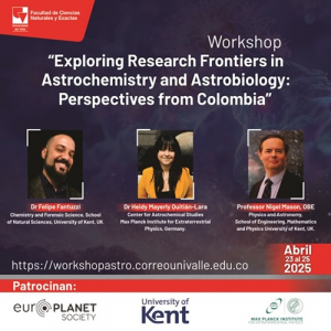 Participa en el Workshop en Astroqu&iacute;mica y Astrobiolog&iacute;a