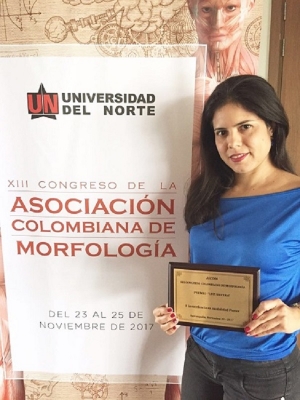 Premiada en congreso de morfolog&iacute;a