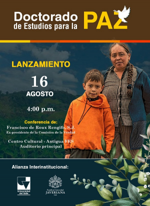 Lanzamiento del Doctorado en Estudios para la Paz