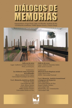 Di&aacute;logos de memorias. Justicia, olvido y reconciliaci&oacute;n