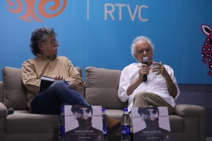 Pedro Alc&aacute;ntara en el V&oacute;rtice de la Feria del Libro de Cali