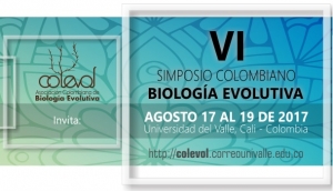 VI Simposio colombiano de Biolog&iacute;a Evolutiva