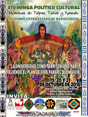 XIV Minga Pol&iacute;tico Cultural