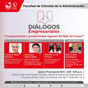Di&aacute;logos Empresariales: sinergia entre el sector empresarial y la Universidad