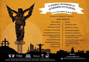 VI Congreso Colombiano de Estudiantes de Filosof&iacute;a