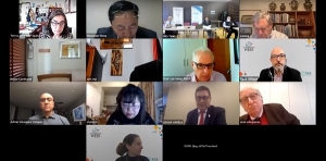 Rector participa en evento internacional de gobernanza