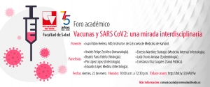 Foro acad&eacute;mico sobre Vacunas de SARS CoV2: Desmintiendo y aclarando mitos de la vacunaci&oacute;n
