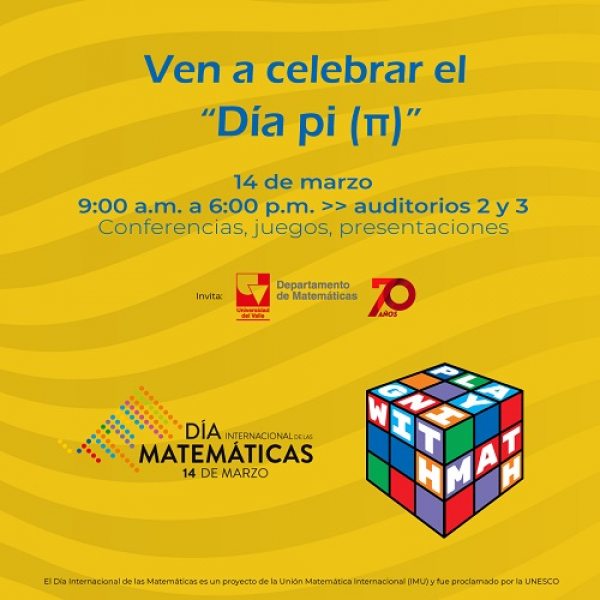 Univalle celebrar&aacute; el &ldquo;D&iacute;a pi&rdquo;