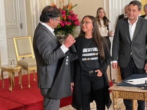 Presidente design&oacute; a la egresada Gabriela Posso como Consejera Presidencial de Juventud