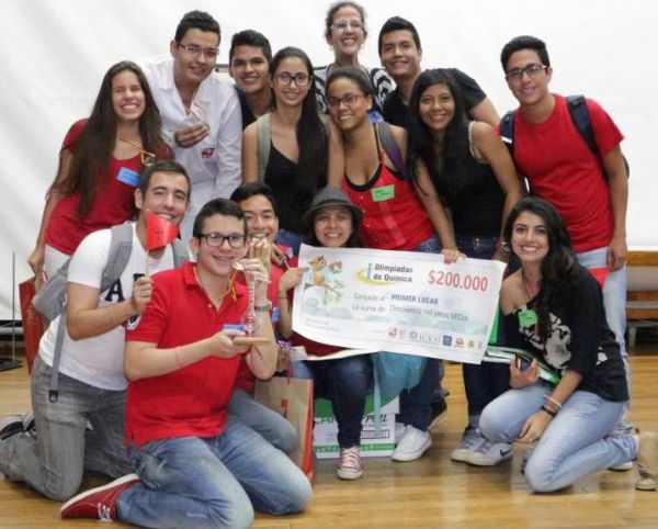 Ganadores en Olimpiadas Regionales de Qu&iacute;mica