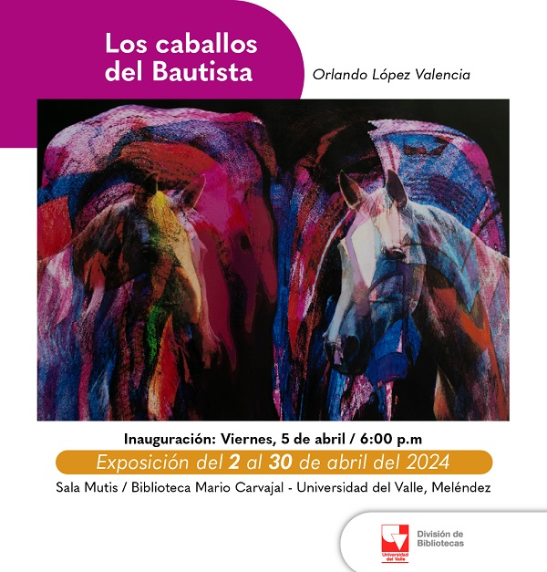 Los Caballos del Bautista en la Biblioteca Mario Carvajal