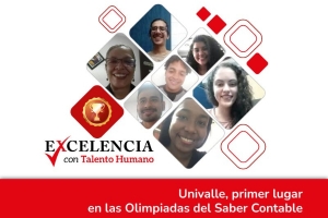 Univalle, primer lugar en las Olimpiadas del Saber Contable