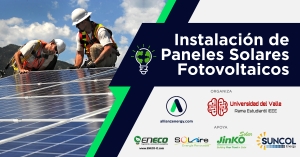 Instalaci&oacute;n de paneles solares fotovoltaicos