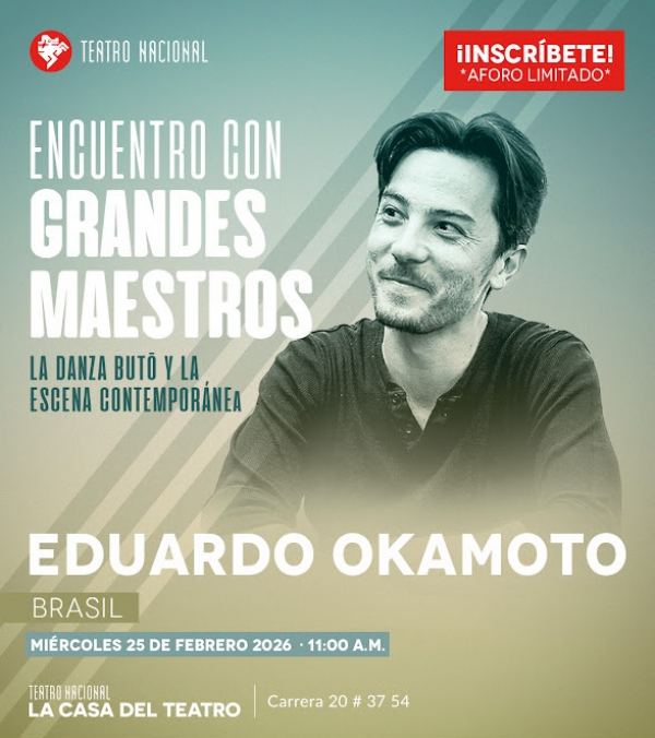 Eduardo Okamoto, en el Ciclo &ldquo;Encuentros en las tablas con grandes maestros&rdquo;