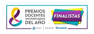 Finalistas en los Premios Docentes Universitarios 2021