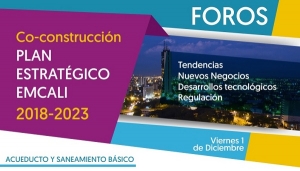 Foro sobre acueducto y saneamiento b&aacute;sico de Emcali