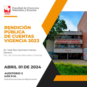 Rendici&oacute;n P&uacute;blica de Cuentas 2023 de la Facultad de Ciencias Naturales y Exactas