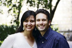 Un caf&eacute; con Isabel Salas y Felipe Lozano