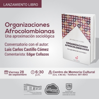 Lanzan libro sobre organizaciones afrocolombianas