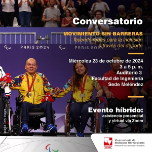 Ven al conversatorio de inclusi&oacute;n a trav&eacute;s del deporte