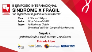 II Simposio Internacional S&iacute;ndrome X Fr&aacute;gil