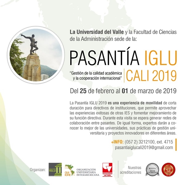 Anfitriones de Pasant&iacute;a Internacional sobre gesti&oacute;n y  liderazgo universitario