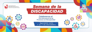 Participa de la Semana de la Discapacidad