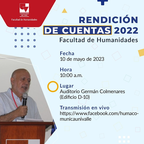 Rendici&oacute;n de Cuentas 2022 Facultad de Humanidades