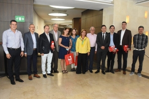 Conversatorio con empresarios y l&iacute;deres gremiales