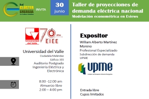 Taller de Proyecciones de demanda el&eacute;ctrica nacional