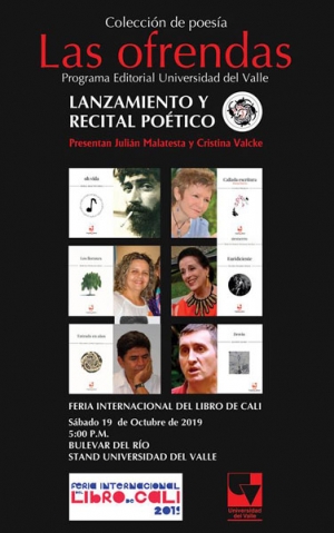 Lanzamiento de nuevos t&iacute;tulos de la Colecci&oacute;n de Poes&iacute;a Las Ofrendas