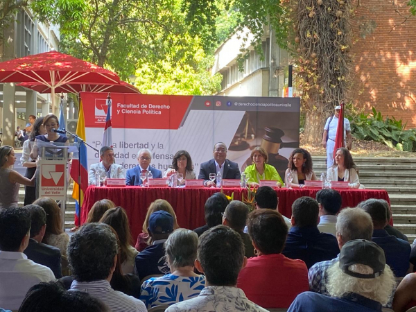 Se inaugura la Facultad de Derecho y Ciencia Pol&iacute;tica