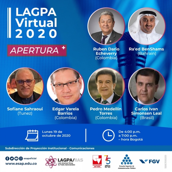 LAGPA virtual 2020, una discusi&oacute;n sobre la administraci&oacute;n p&uacute;blica