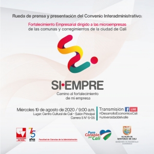 Univalle y Alcald&iacute;a de Cali firmar&aacute;n convenio para reactivar la econom&iacute;a popular