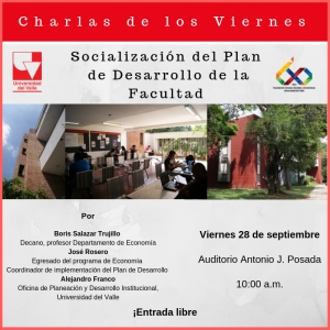 Presentaci&oacute;n del Plan de Desarrollo de Ciencias Sociales y Econ&oacute;micas