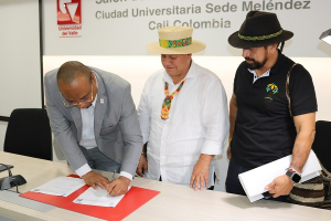 Univalle y URT firman convenio por la construcci&oacute;n de paz en la regi&oacute;n