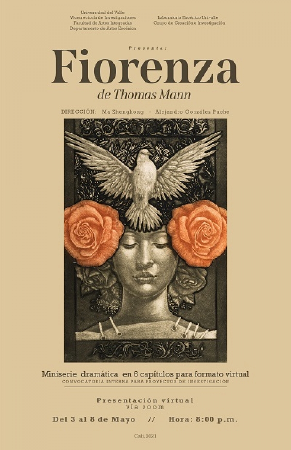 Fiorenza de Thomas Mann, en Temporada de Teatro Univalle