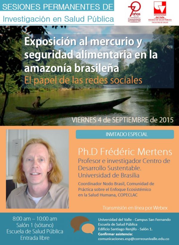 Mercurio y seguridad alimentaria en la Amazon&iacute;a brasile&ntilde;a.