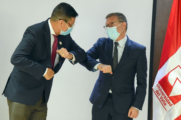Embajador de Israel visita Univalle