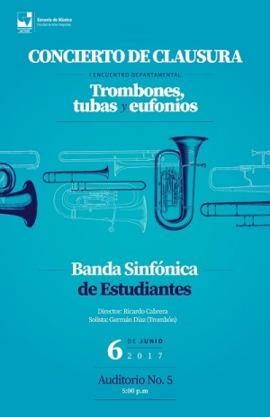Clausura del I Encuentro Departamental de Trombones