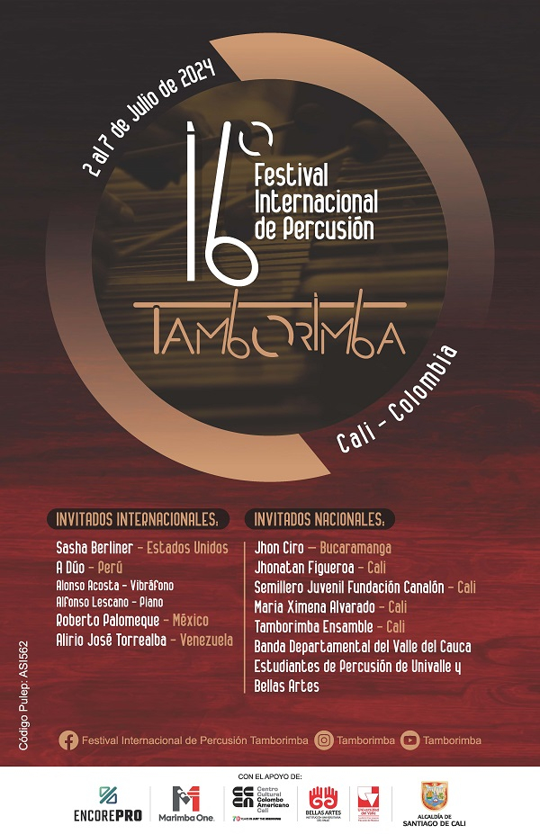 XVI Festival Internacional de Percusi&oacute;n Tamborimba