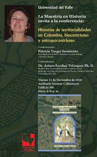 Lanzamiento del libro Historia de territorialidades en Colombia