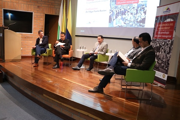 Universidad Eafit presenta libro del rector Edgar Varela