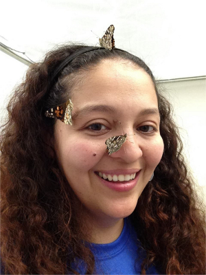 Anyi Mazo Vargas, una bi&oacute;loga colombiana experta mundial en el estudio de las mariposas